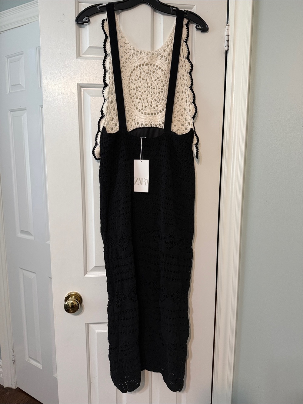 Zara Crochet Halter Dress - Picture 9 of 10